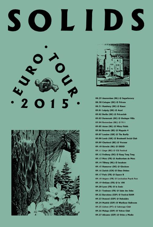 Solids embark on European tour covering all of September